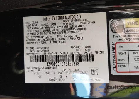 2010 Ford Mustang Gt/Gt Premium from USA, damaged, VIN 1ZVBP8CH8A5151318